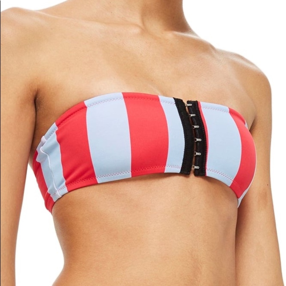 TopShop Bandeau Swimsuit Top